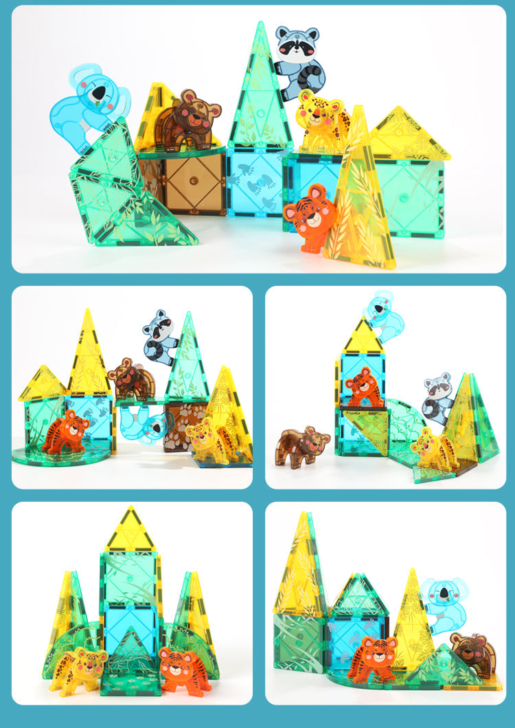 Animals Magnetic Tiles