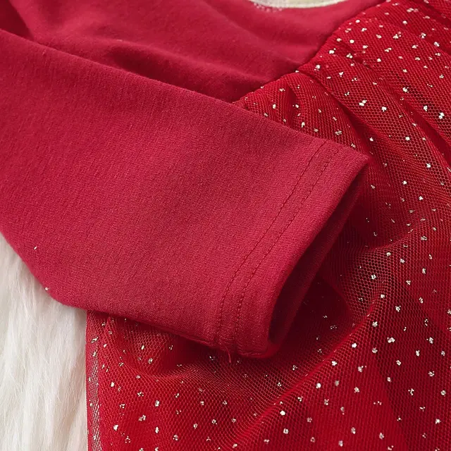 Rudolph Glitter Tulle Dress