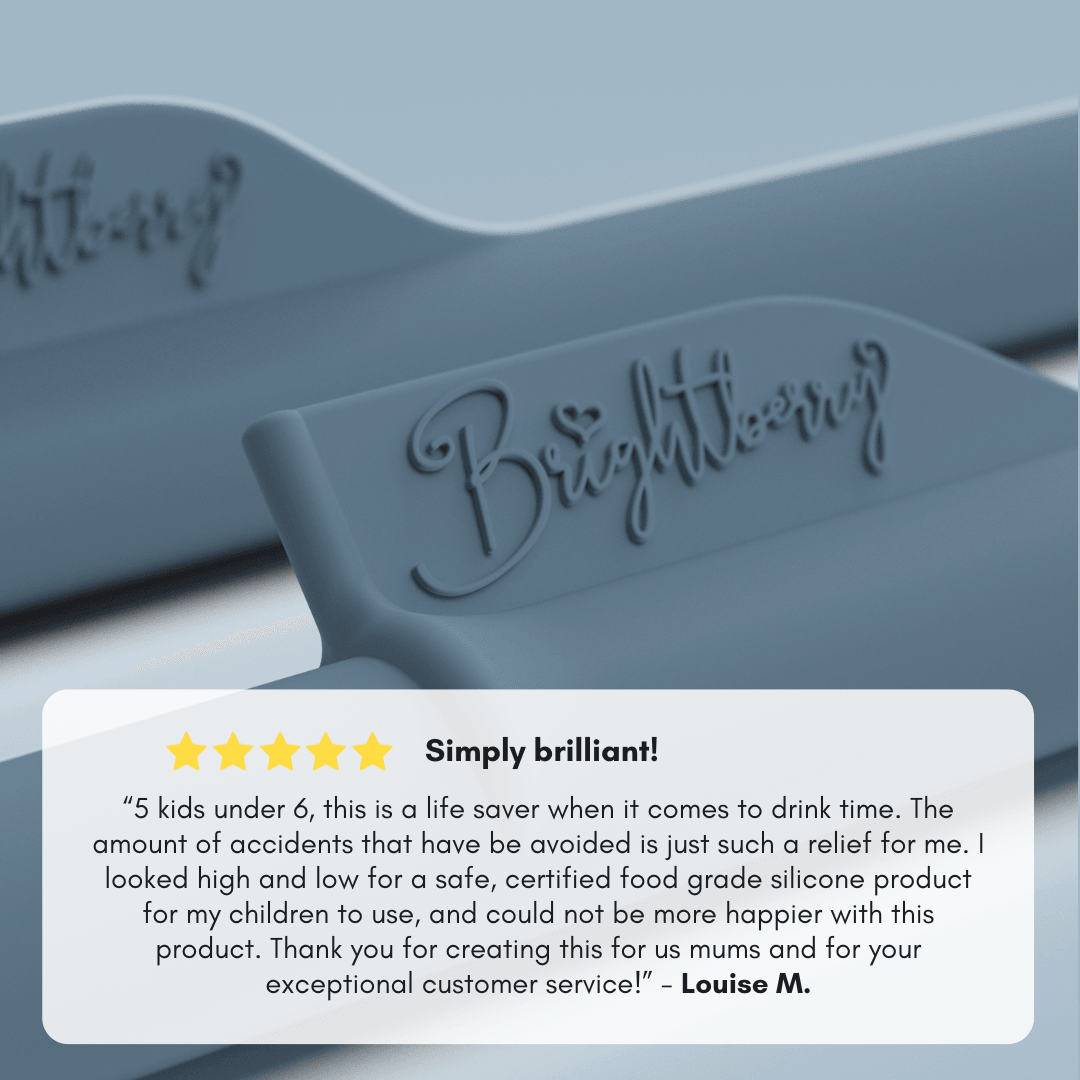 Silicone Stopper Straws for Smoothie Cup