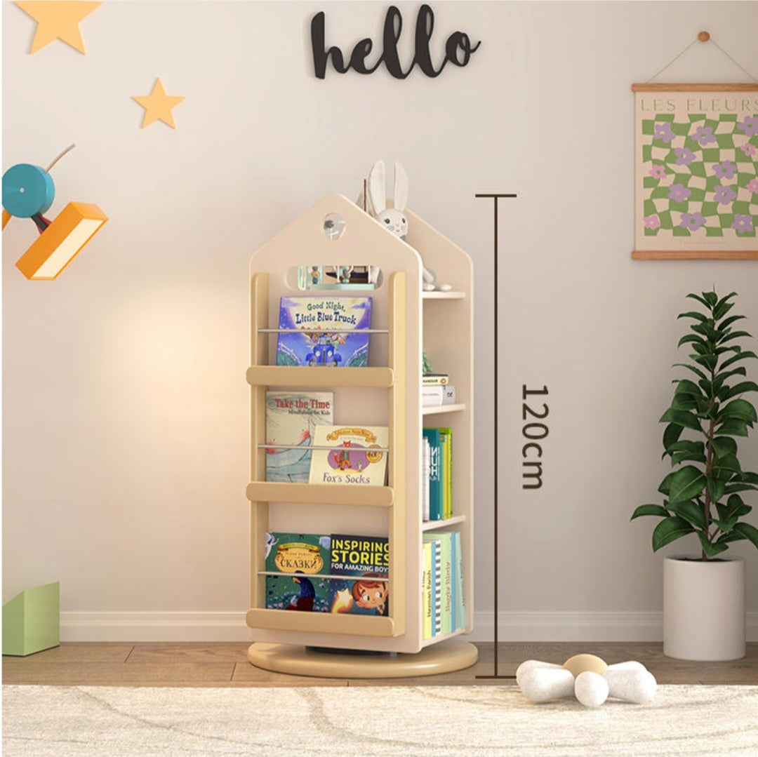 Castle Rotating Bookcase