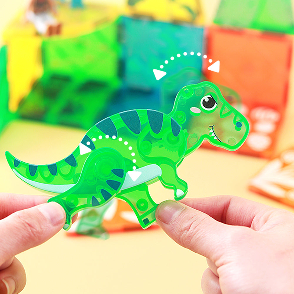 Dino Zone Magnetic Tiles