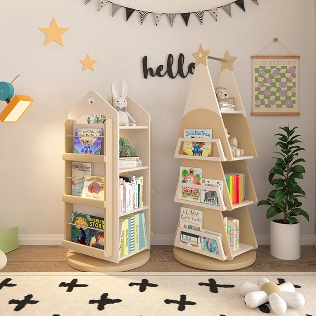 Castle Rotating Bookcase