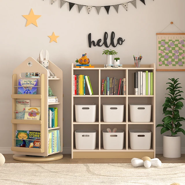 Castle Rotating Bookcase