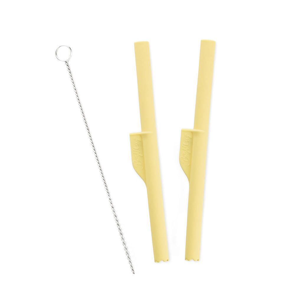 Silicone Stopper Straws for Smoothie Cup