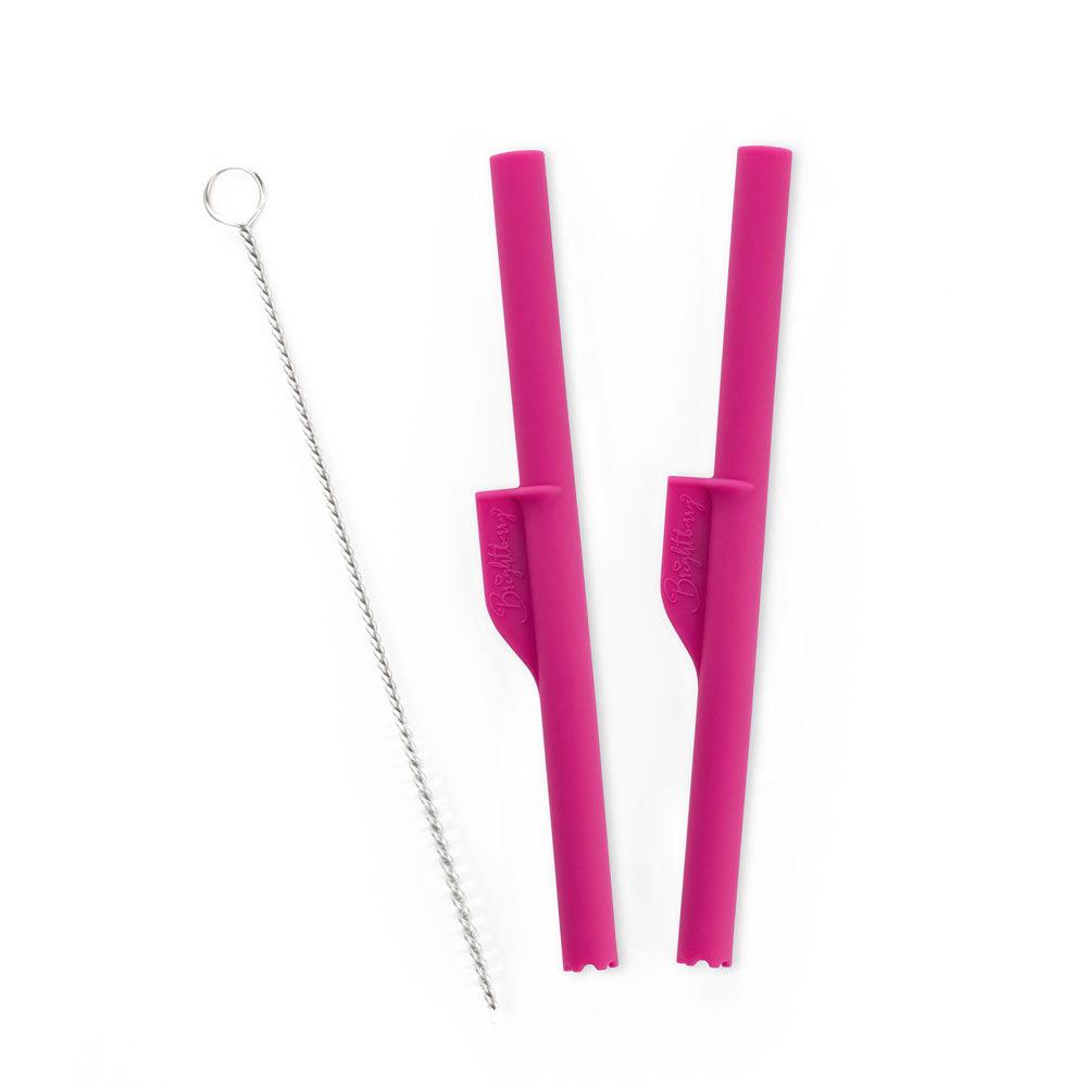 Silicone Stopper Straws for Smoothie Cup