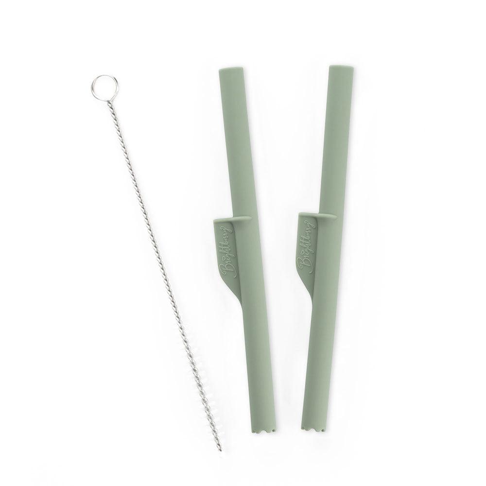 Silicone Stopper Straws for Smoothie Cup
