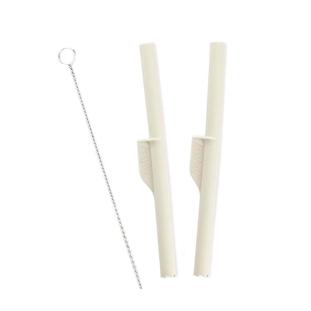 Silicone Stopper Straws for Smoothie Cup