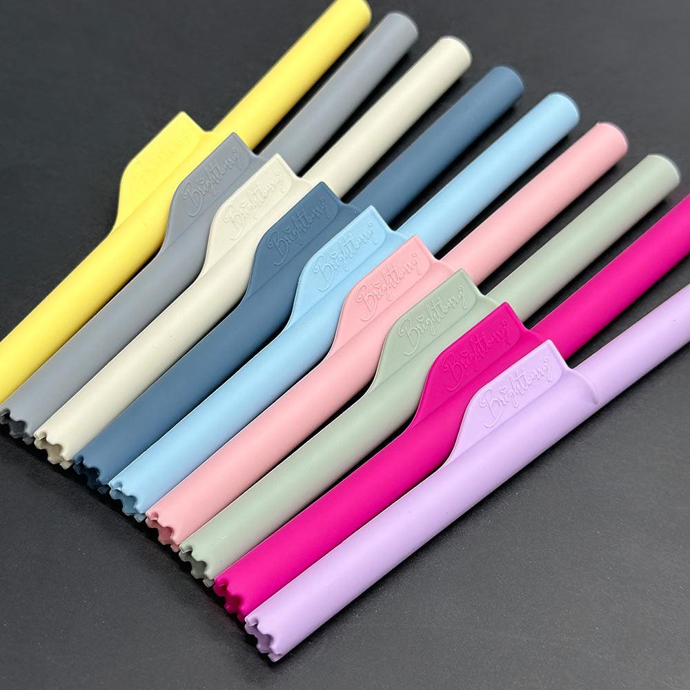 Silicone Stopper Straws for Smoothie Cup