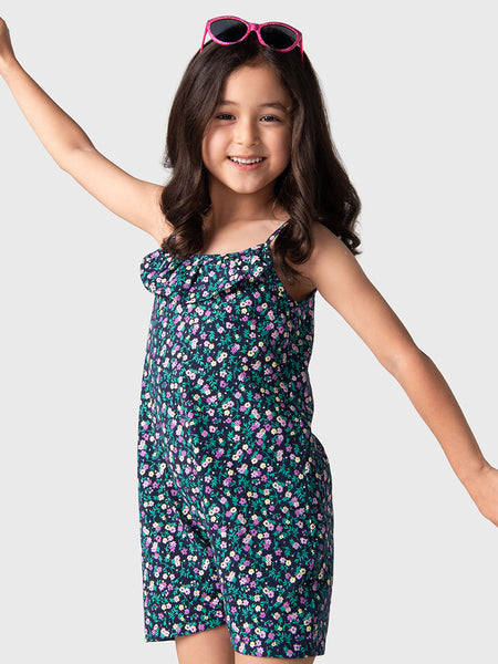 Toddler Girls Frill Shortall