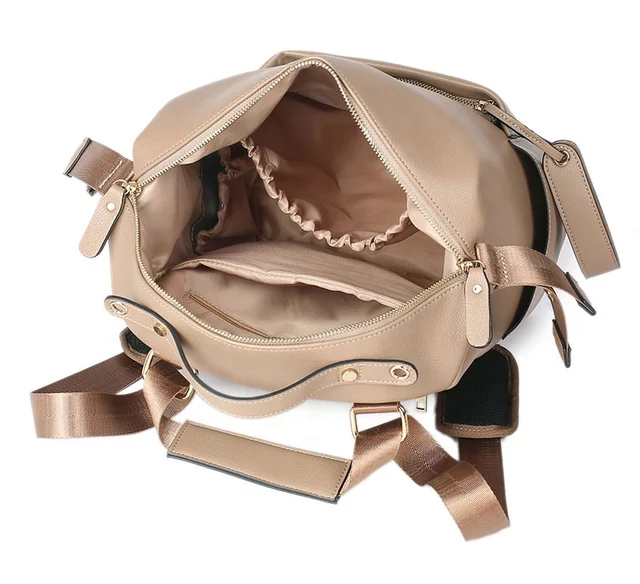 Vegan Leather Diaper Bag by Niji Bébé