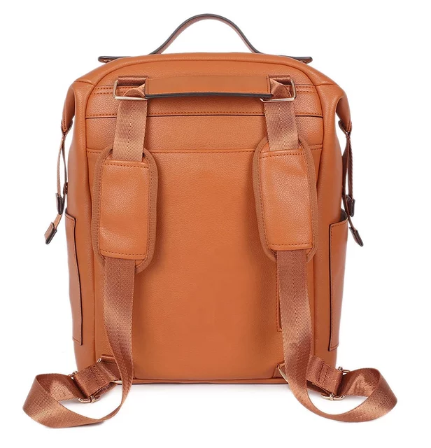 Vegan Leather Diaper Bag by Niji Bébé