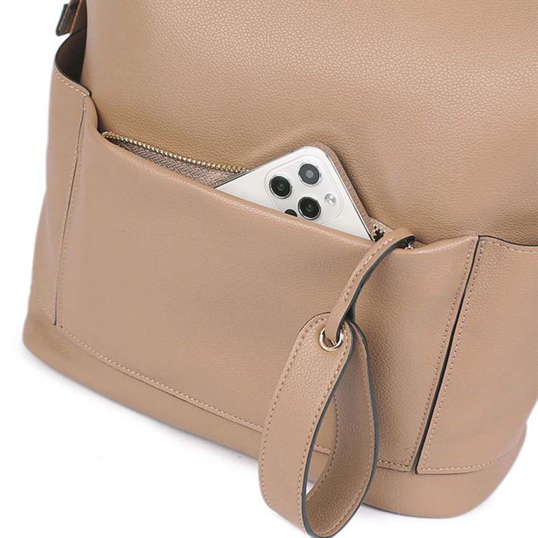 Vegan Leather Diaper Bag by Niji Bébé