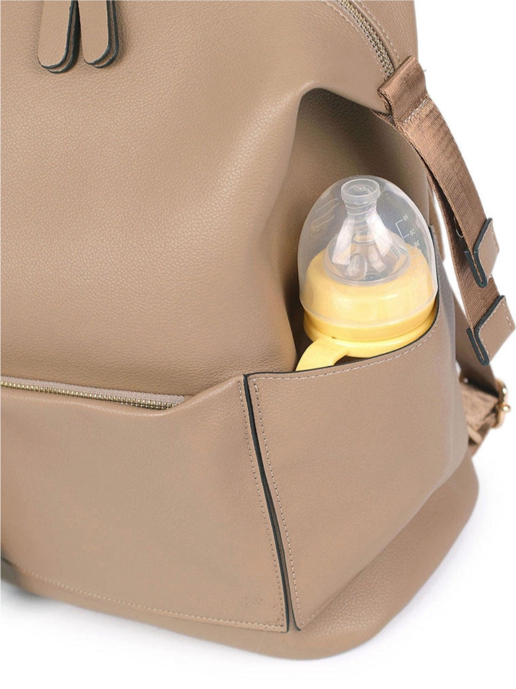 Vegan Leather Diaper Bag by Niji Bébé