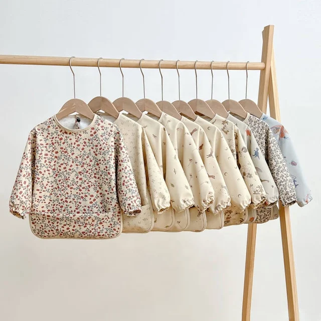 Waterproof Smock Bib - Printed