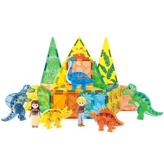 Dino Zone Magnetic Tiles