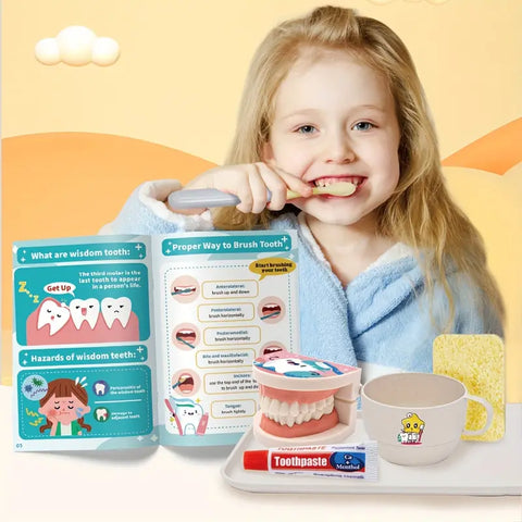 Brushing and Whitening Dental Care Toy Set