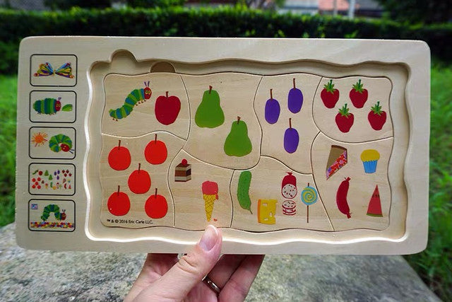 The Very Hungry Caterpillar Layer Puzzle