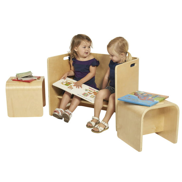 Multipurpose Play Table and Chairs Set