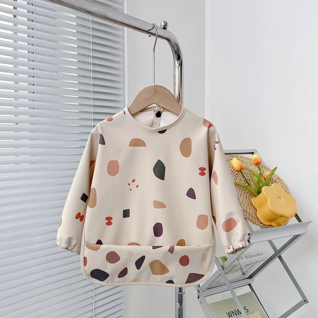 Waterproof Smock Bib - Printed