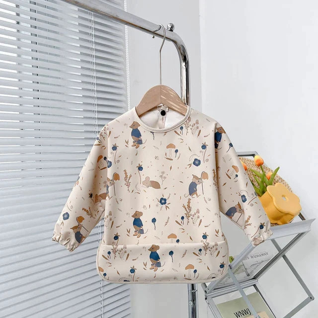 Waterproof Smock Bib - Printed