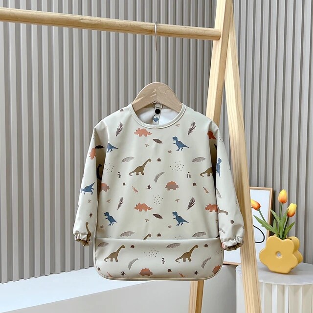 Waterproof Smock Bib - Printed