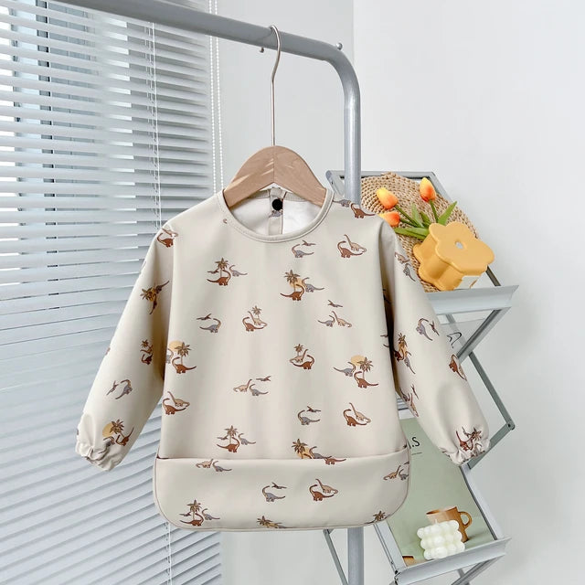 Waterproof Smock Bib - Printed