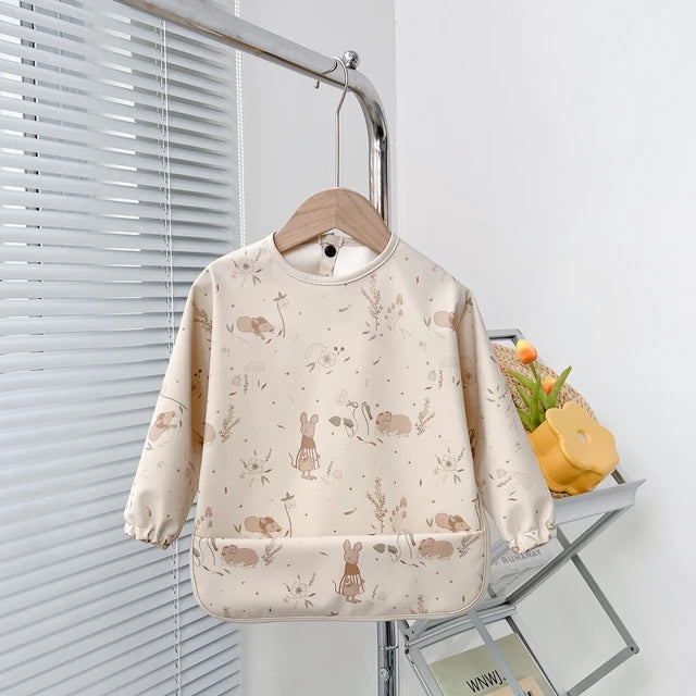 Waterproof Smock Bib - Printed