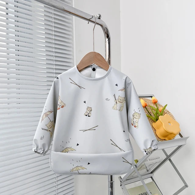 Waterproof Smock Bib - Printed