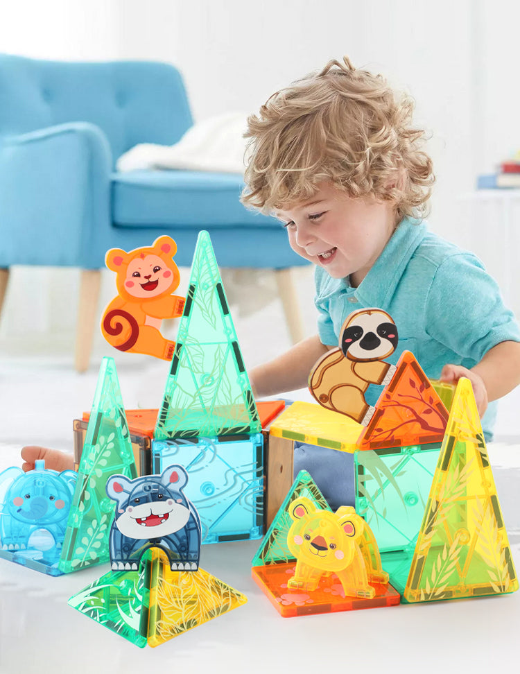 Animals Magnetic Tiles