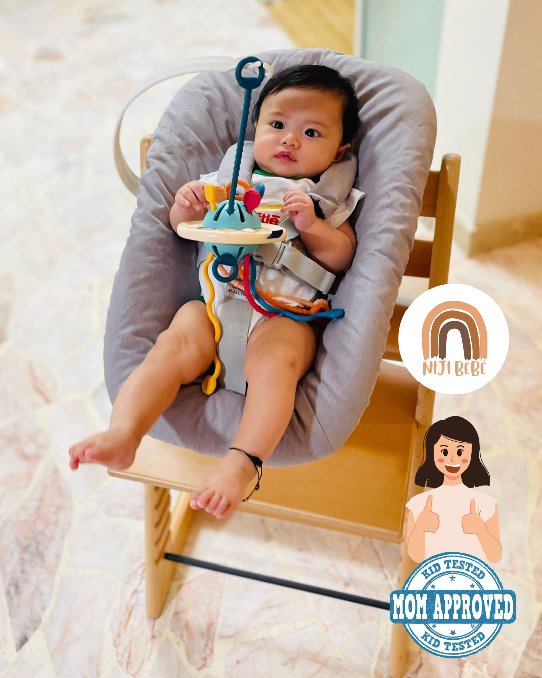 Grow With Me Newborn Set with Toy Hanger