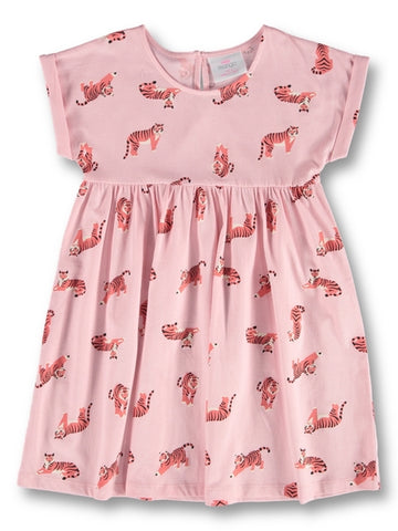 Toddler Girls Printed Babydoll Dress