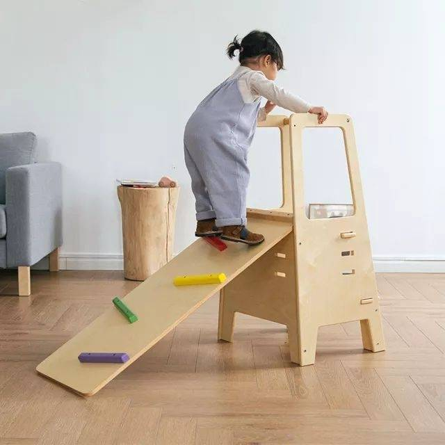 Montessori Gym Learning Tower with Ramp