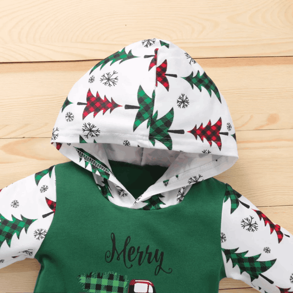 Christmas Hooded Jumpsuit