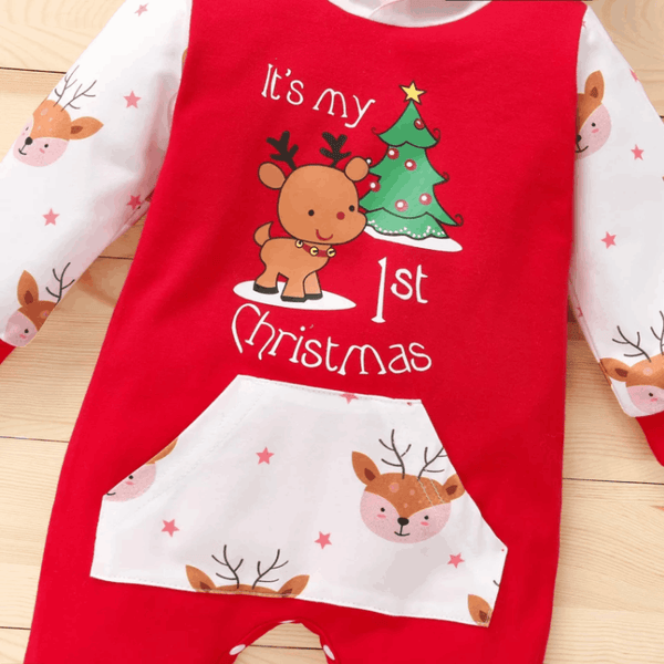 Christmas Hooded Jumpsuit