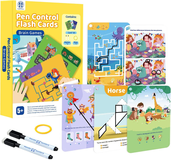 Pen Control Flash Cards