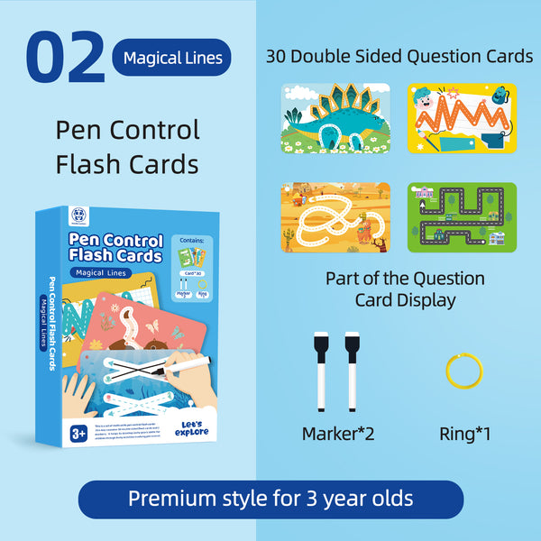 Pen Control Flash Cards