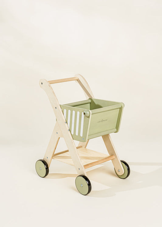 Wooden Shopping Cart